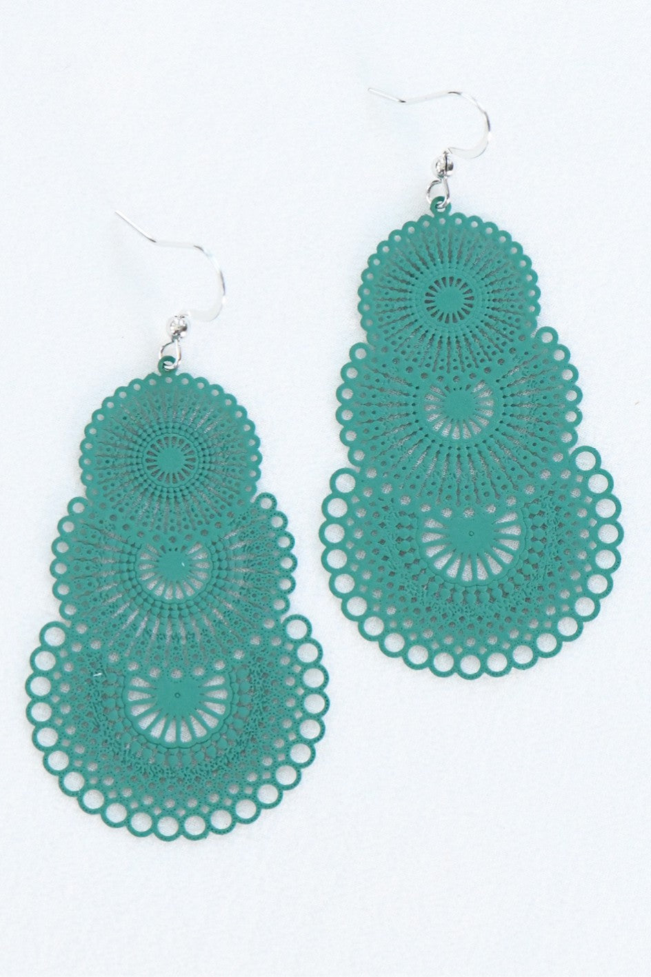 "Amanda" Turquoise Drop Earrings