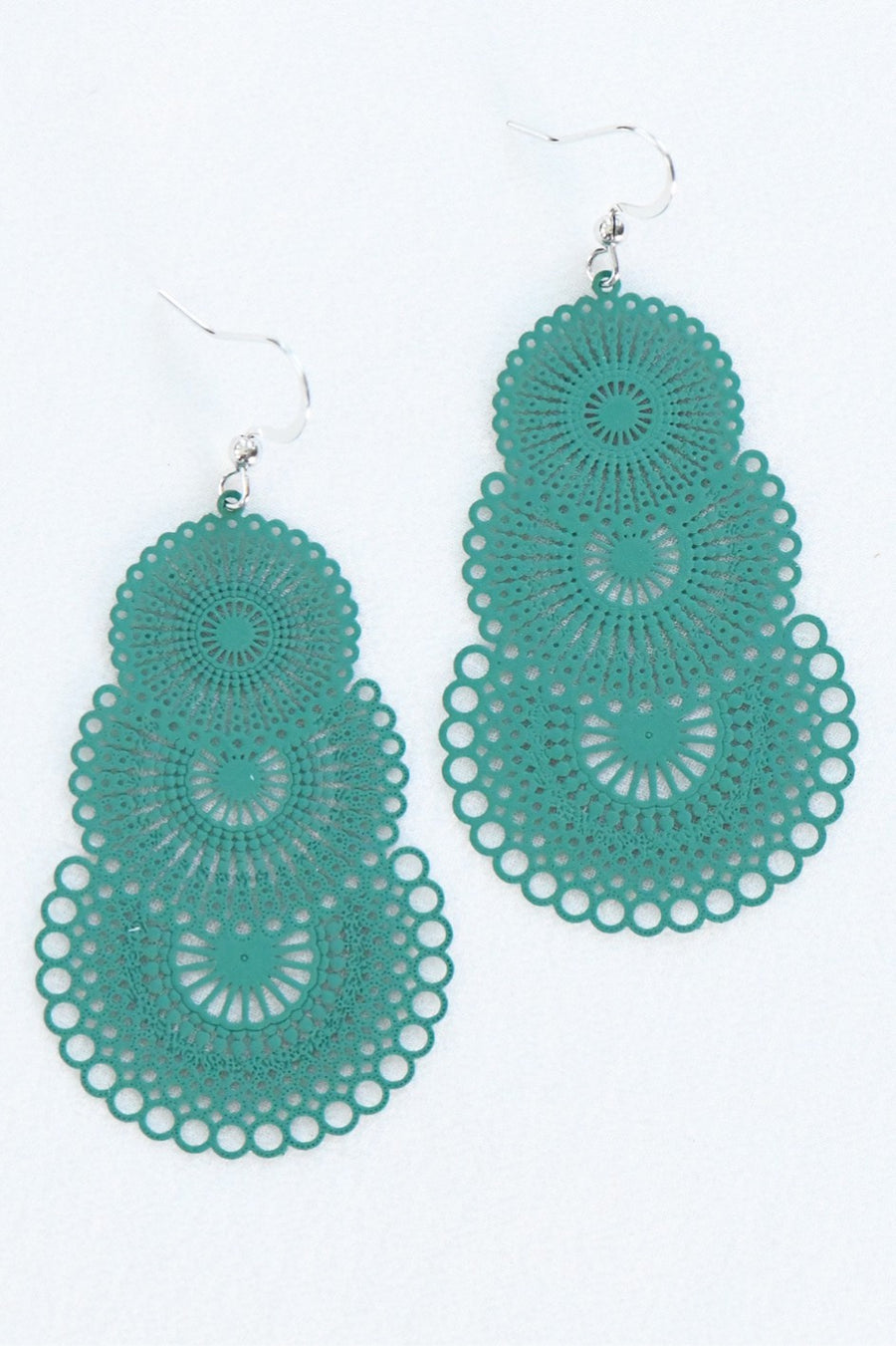 "Amanda" Turquoise Drop Earrings