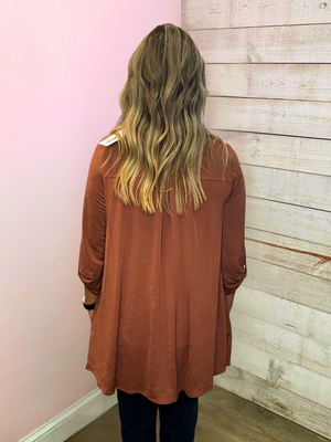 "Everyday Elegance" Solid Lizzy Cardigan