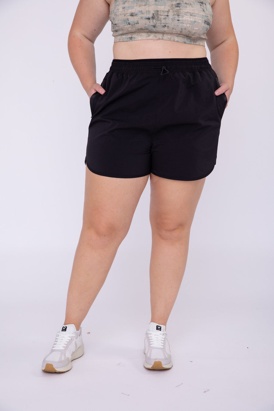 "Take A Break" Toggle Drawstring Shorts