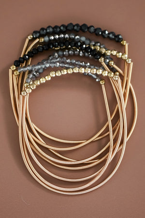 "Lydia" Beaded stretchy Bracelets