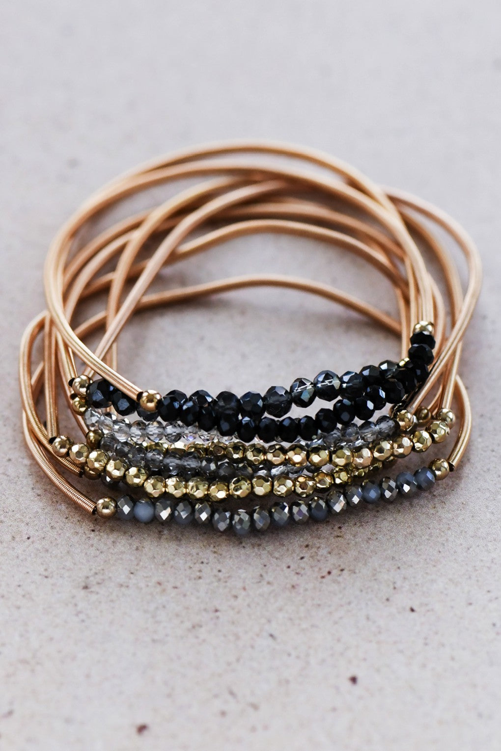 "Lydia" Beaded stretchy Bracelets