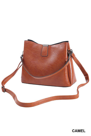 "Lori" Vegan Leather Bucket Purse