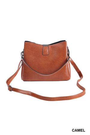 "Lori" Vegan Leather Bucket Purse