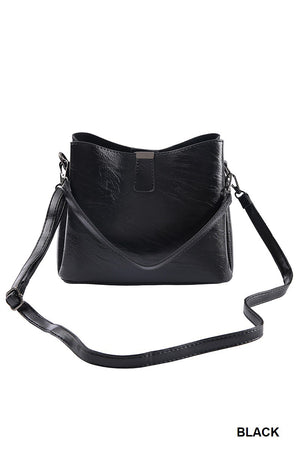 "Lori" Vegan Leather Bucket Purse