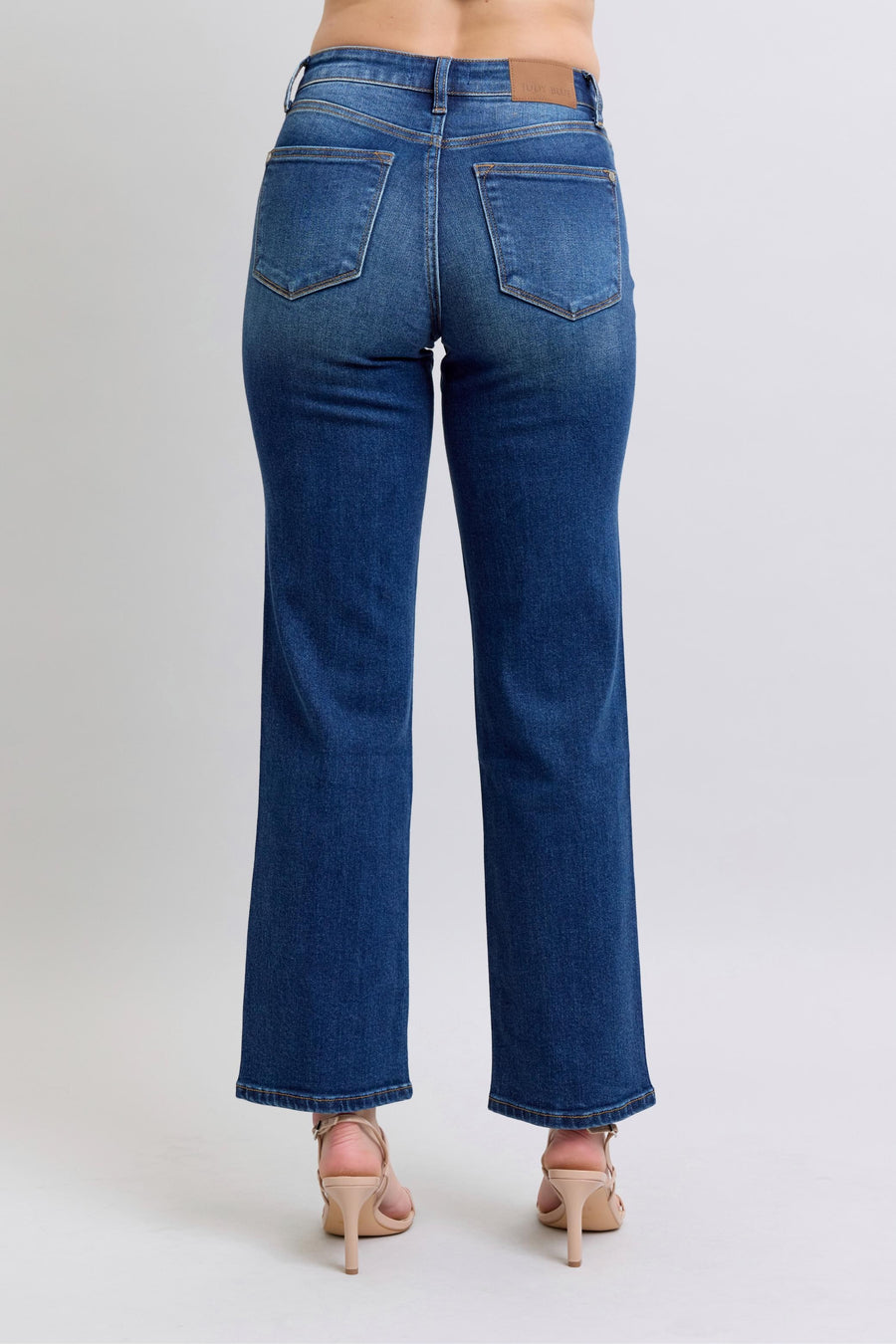Judy Blue Mid-Rise Straight Jean- 82629