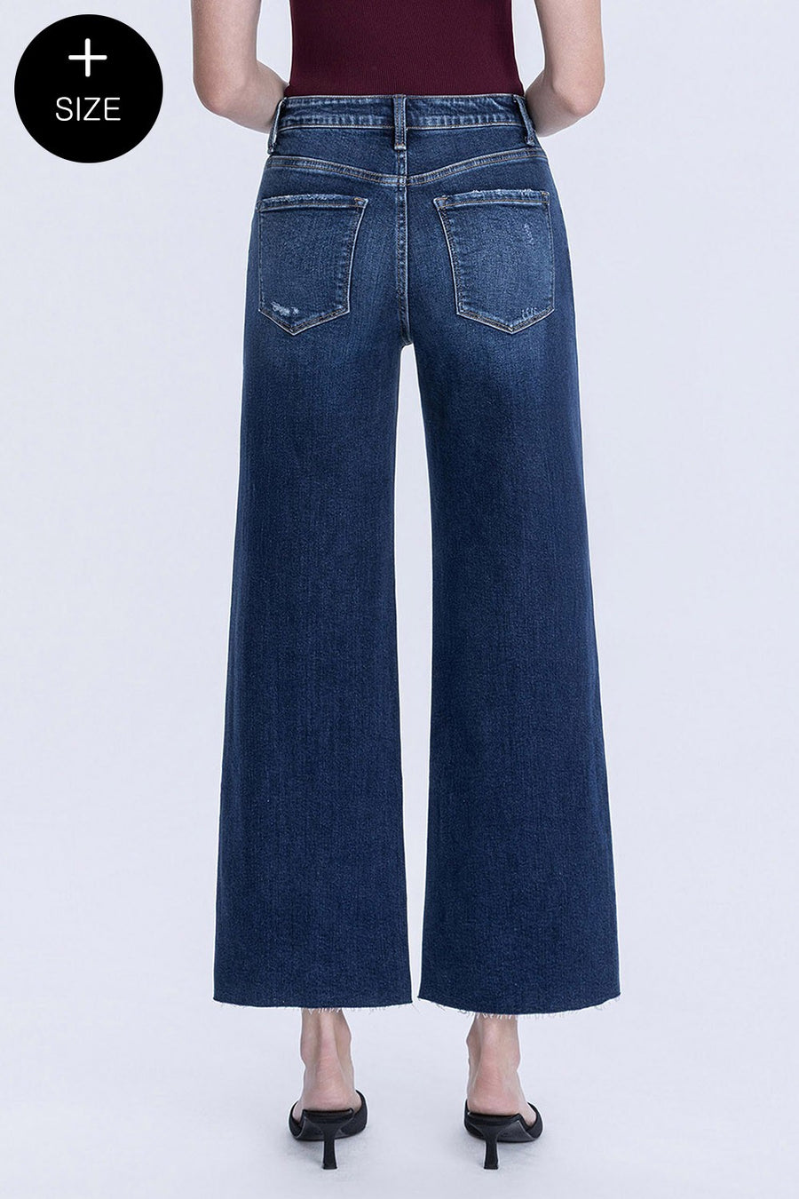 Lovervet Hi-Rise Wide Leg Jeans- LV1353