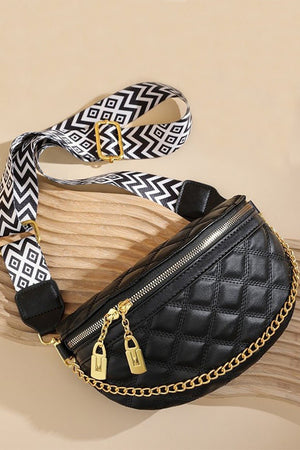 "Isabelle" Quilted Crossbody Bum Bag