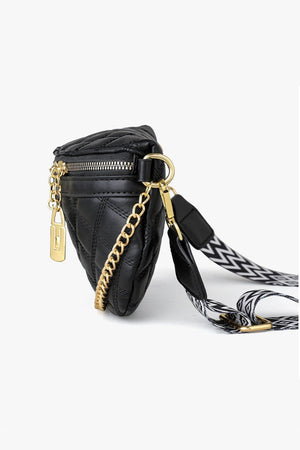 "Isabelle" Quilted Crossbody Bum Bag