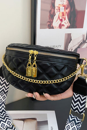 "Isabelle" Quilted Crossbody Bum Bag