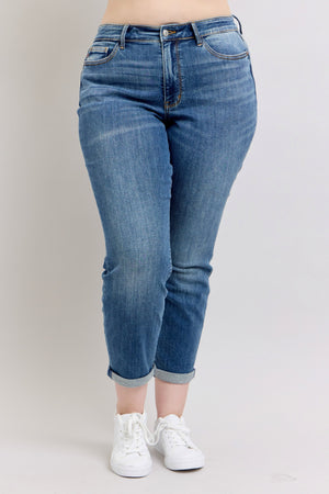 Judy Blue Mid-Rise Boyfriend- 82662