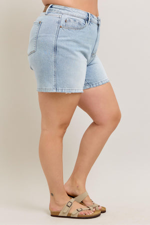 Judy Blue Hi-Rise Rigid Magic Shorts- 150255