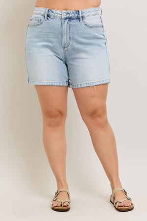 Judy Blue Hi-Rise Rigid Magic Shorts- 150255