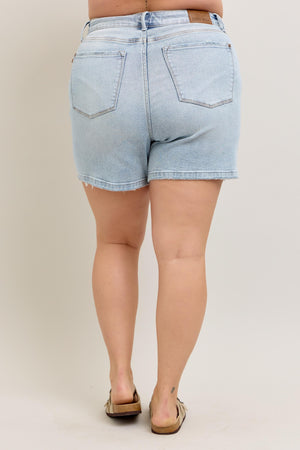 Judy Blue Hi-Rise Rigid Magic Shorts- 150255