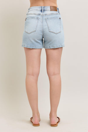 Judy Blue Hi-Rise Rigid Magic Shorts- 150255