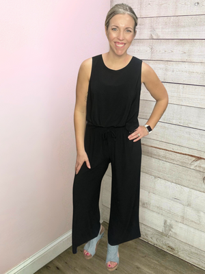 "Resort Top" Black Tank Top