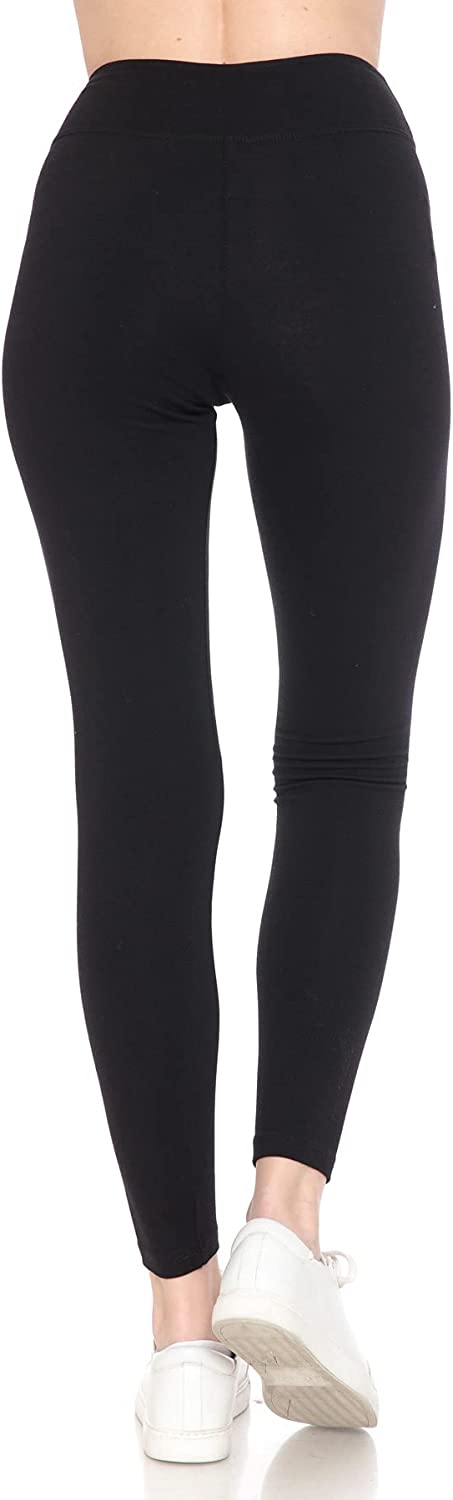 "Everyday Classic" Solid Black Leggings