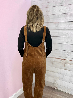 "Simply Sophisticated" Corduroy Jumpsuit