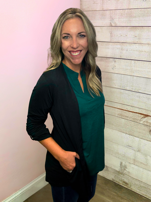 "Everyday Elegance" Solid Lizzy Cardigan