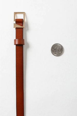 "Cierra" Asymmetrical Buckle Belt *FINAL SALE*