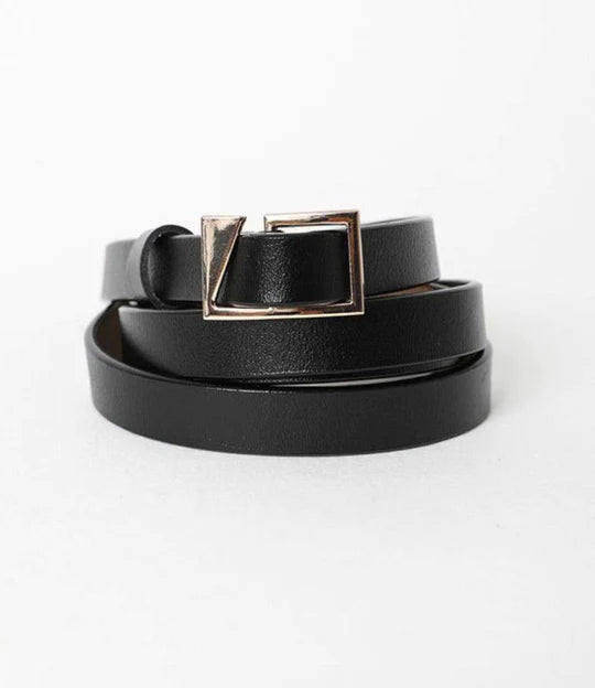 "Cierra" Asymmetrical Buckle Belt *FINAL SALE*