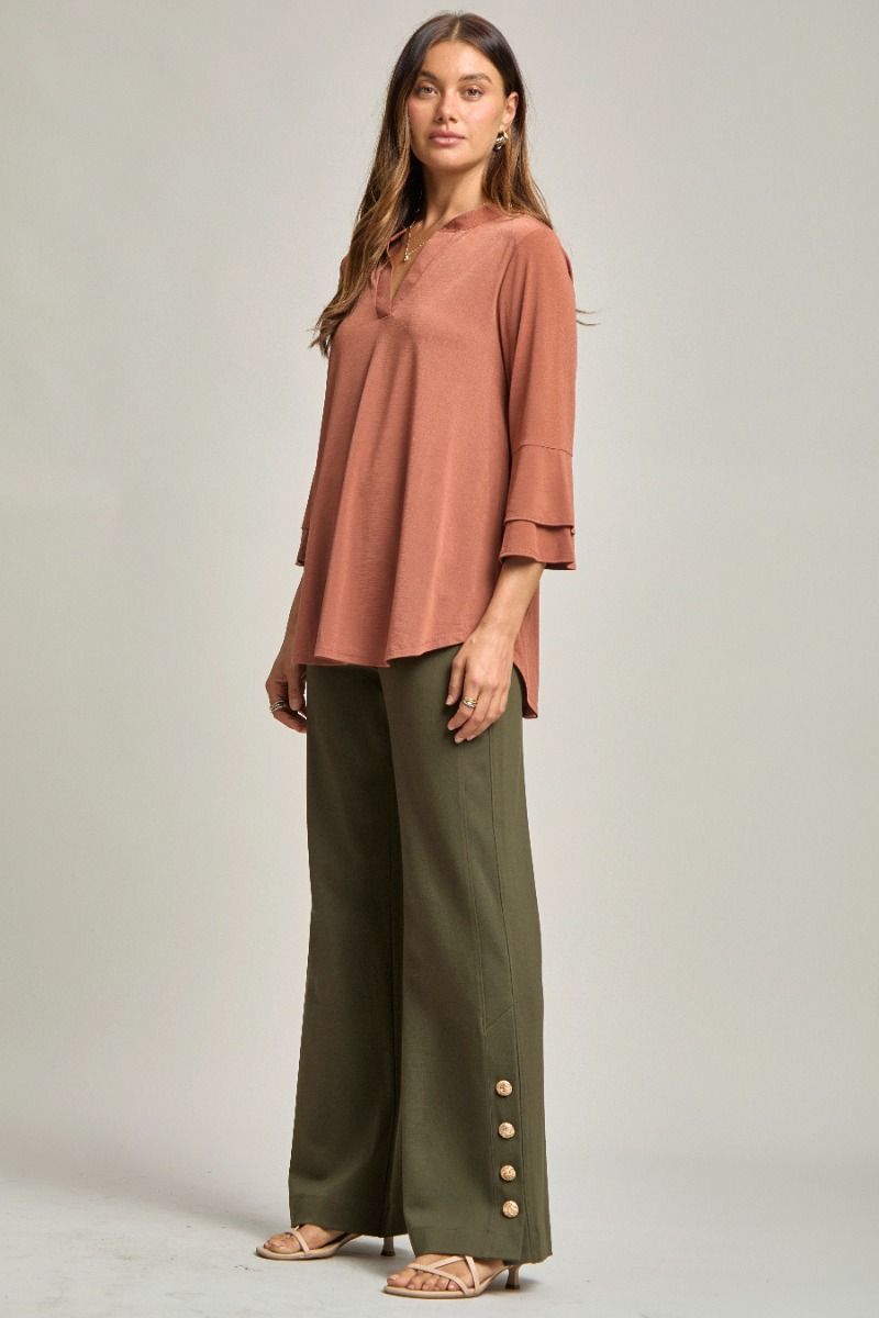 "Stay Polished" Solid Belled Lizzy- Caramel