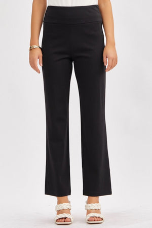 "Down To Business" Straight Pant - Black
