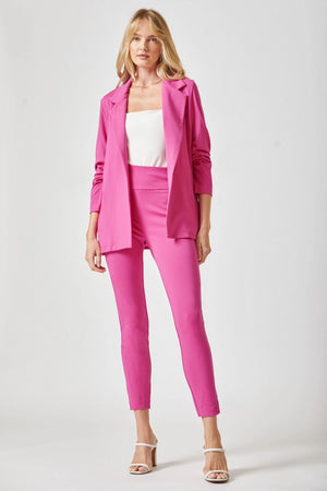 "All The Way" Skinny Pant- Pink