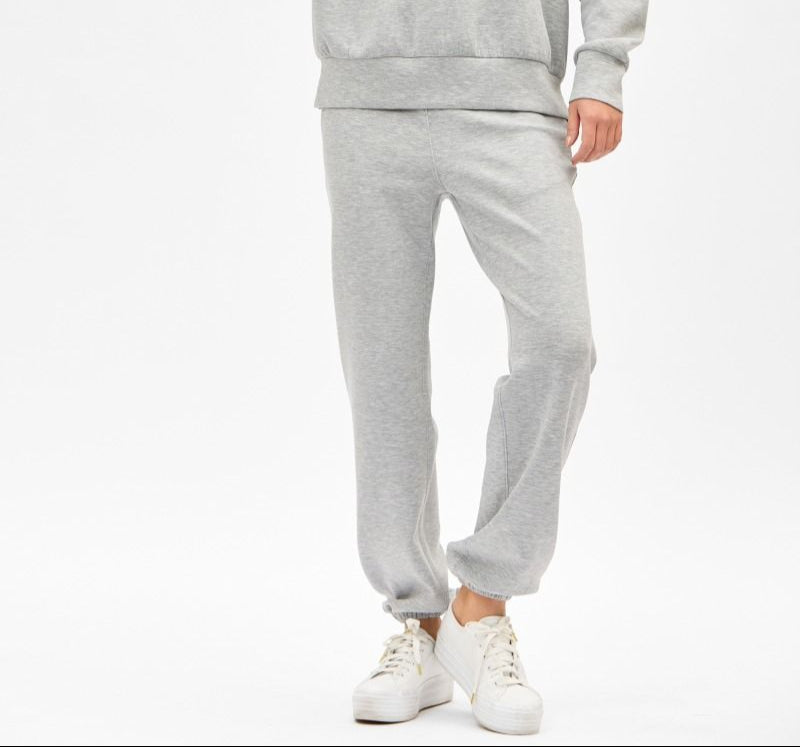 "Closer To Love" Solid Jogger Sweatpants- Grey