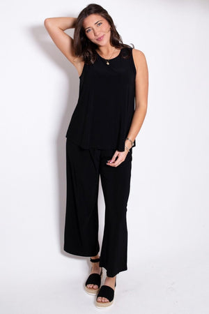"Resort Pants" Solid Black Pants