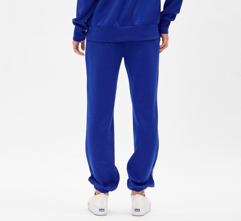"Closer To Love" Solid Jogger Sweatpant- Blue